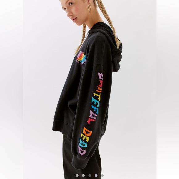 Urban Outfitters Chaser Greatful Dead Zip up hoodie - Picture 3 of 9